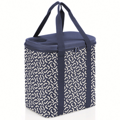 Термосумка coolerbag xl signature navy (reisenthel) синий 37x41x26 см.