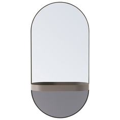 Зеркало oval (remember) коричневый 30x60x10 см. Remember®