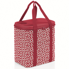 Термосумка coolerbag xl signature red (reisenthel) красный 37x41x26 см.