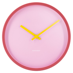 Часы настенные rose (remember) розовый 4 см. Remember®