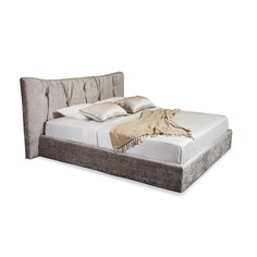 Кровать dominga (mod interiors) серый 220x119x222 см.