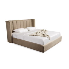Кровать с подъемным механизмом renata (mod interiors) бежевый 200x115x222 см.