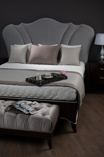 Комплект debora (саше, 3 подушки и покрывало) (fratelli barri) серый 240x260 см.