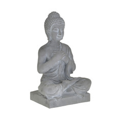 Декор настольный buddha voyage (to4rooms) серый 16x27x12 см.