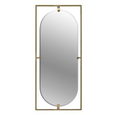 Настенное зеркало (to4rooms) золотой 46x106x4 см.