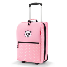 Чемодан детский trolley xs panda dots pink (reisenthel) розовый 30x75x20 см.