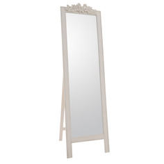 Зеркало напольное leonardo (to4rooms) белый 50.0x175.0x3.0 см.