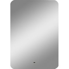 Зеркало Континент Burzhe 600х700, теплая подсветка, бесконтактный диммируемый овальный сенсор