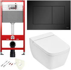 Комплект подвесной унитаз + система инсталляции Tece TECEone K440407.WC2