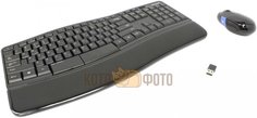 Комплект клавиатура + мышь Microsoft Sculpt Comfort Desktop Black USB, черный
