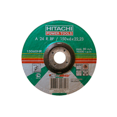 Круг зачистной HITACHI 150 Х 6 Х 22 А24 Круг зачистной 125 Х 6 Х 22 А24