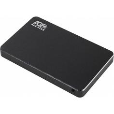 Внешний корпус для HDD/SSD AgeStar 3UB2AX1 SATA I/II/III алюминий черный 2.5"