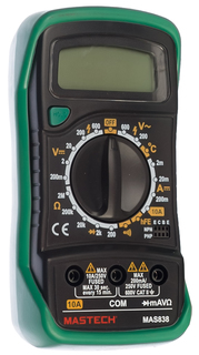 Мультиметр Mastech MAS838
