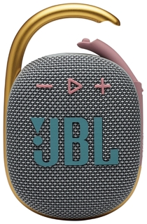Портативная акустика JBL Clip 4 серый
