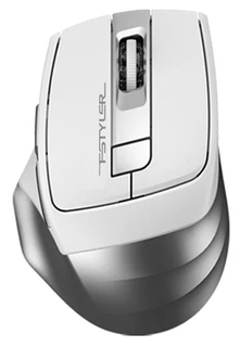 Мышь A4Tech Fstyler FB35 белый/серый