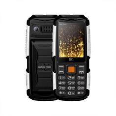 Мобильный телефон BQ BQ-2430 Tank Power Black Silver