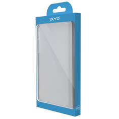 Клип-кейс PERO силикон для Apple iPhone SE 2020 прозрачный ПЕРО