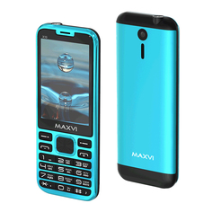 Мобильный телефон MAXVI X10 AQUA BLUE (2 SIM)