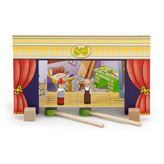 Набор "Кукольный театр" (15 кукол,4 декорации) в коробке 56005 Viga