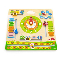 Игровой модуль "Календарь" в коробке 44538 Viga