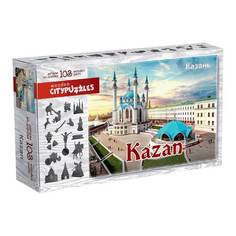 Пазл деревянный Нескучные игры Citypuzzles "Казань" 8295