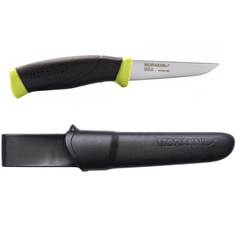 Нож Morakniv Fishing Comfort Fillet 090, черный/желтый