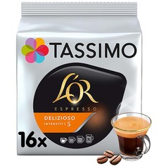 Капсулы кофе Tassimo L’OR Espresso Delizioso 16шт Jacobs