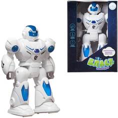 Робот электромеханический Junfa Toys Бласт "Командор", со световыми и звуковыми эффектами Синий ZY1215189