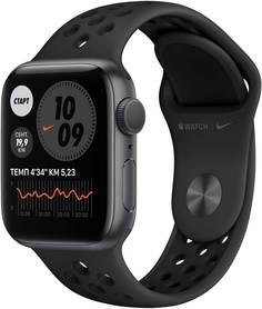 Умные часы Apple Watch Nike Series 6 40mm Space Grey Aluminium Case with Anthracite (M00X3RU/A)