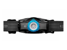 Фонарь светодиодный налобный LED Lenser MH5, черно-голубой, 400 лм, аккумулятор