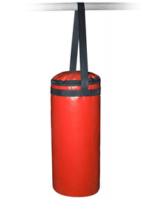 Мешок боксерский SM 06 кг на стропе (армированный PVC), SM-231, Красный, 6 кг Спортивные Мастерские
