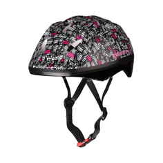 Вело Шлем детский INDIGO CITY 8 вент. отверстий, IN071, Серо-розовый, S