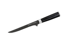 Нож Samura обвалочный Mo-V Stonewash, 16,5 см, G-10
