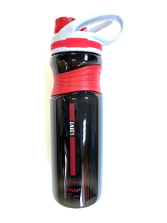 Бутылка для воды YY-756 750 мл Черно-красный Noname