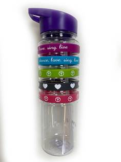 Бутылка для воды YY-207 750 мл Фиолетовый Noname