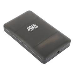Внешний корпус для HDD/SSD AgeStar 31UBCP3C SATA пластик черный 2.5"