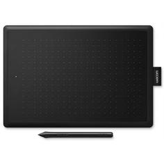 Графический планшет One by Wacom medium черный/красный (CTL-672-N)