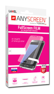 Защитная пленка FullScreen FILM 3D для Samsung Galaxy A8+ (2018) ANYSCREEN