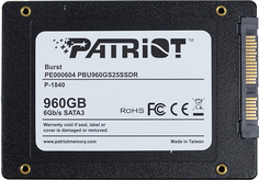 Накопитель SSD Patriot Burst 960Gb (PBU960GS25SSDR) Патриот