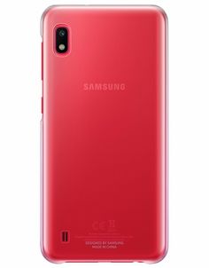 Чехол (клип-кейс) Samsung Galaxy A10 Gradation Cover розовый (EF-AA105CPEGRU)