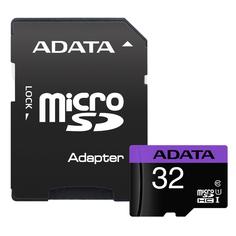Карта памяти Adata microSDHC 32Gb (AUSDH32GUICL10-RA1)