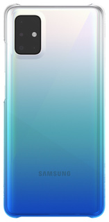 Чехол Samsung Galaxy A51 WITS Gradation Hard Case синий (GP-FPA515WSBLR)