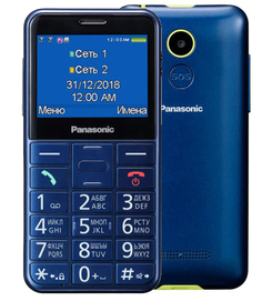 Мобильный телефон Panasonic KX-TU150RU синий