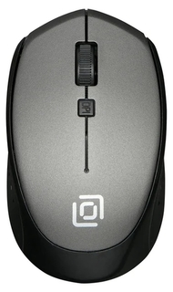 Мышь Oklick 488MW серый/черный