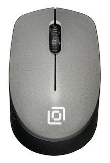 Мышь Oklick 486MW серый/черный