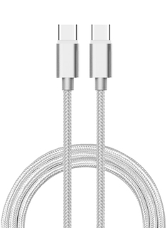 Дата-кабель АТОМ USB Type-C 3.1 1 м, серебрянный Atom
