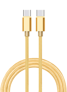 Дата-кабель АТОМ USB Type-C 3.1 1,8 м, золотой Atom