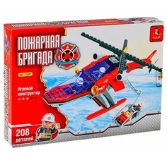 Конструктор"Спасательный вертолет" 207 дет.в коробке AUSINI 21501