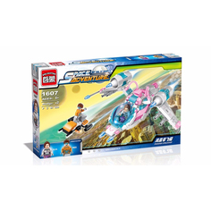 Конструктор "Фантастический транспорт" (229дет) в коробке BRICK 1607 Brickmaster