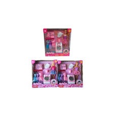 Кукла со стиральной машиной и аксессуарами в коробке,29 см 8323 Defa Lucy